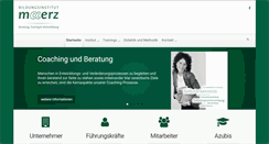 Desktop Screenshot of bildungsinstitut-maerz.de